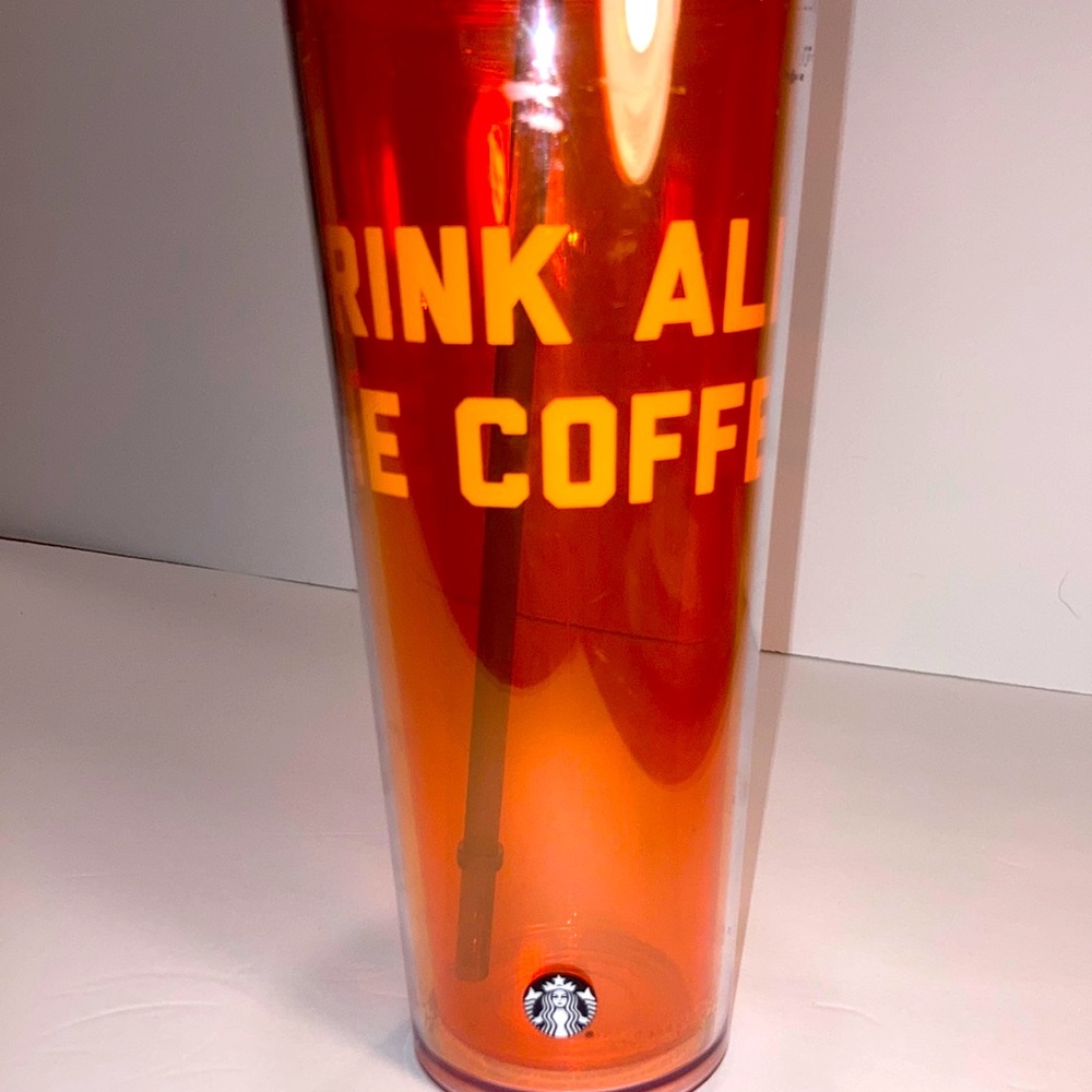 GUC WT.  drink all the coffee. Starbucks tumbler